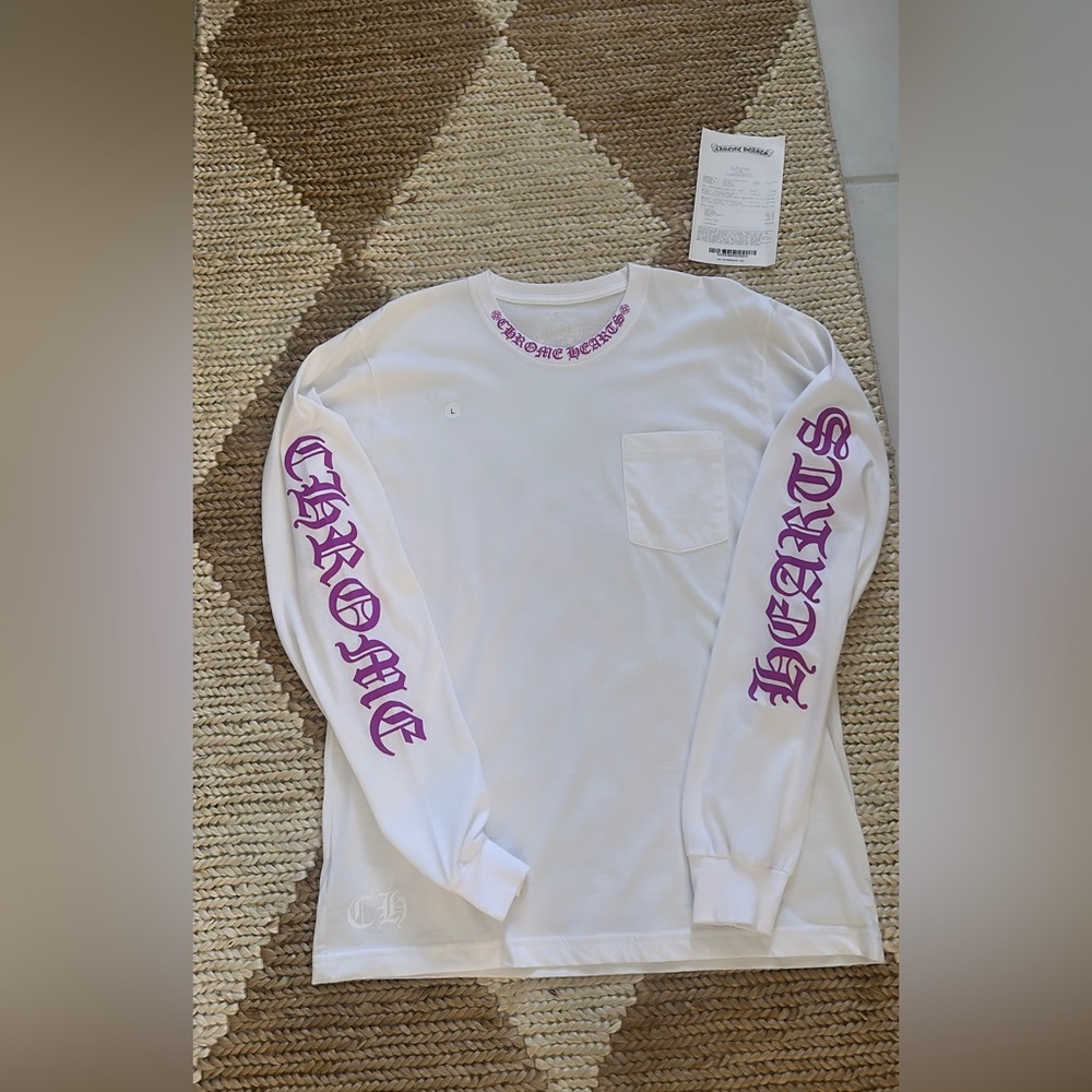 Chrome Hearts Script Long Sleeve